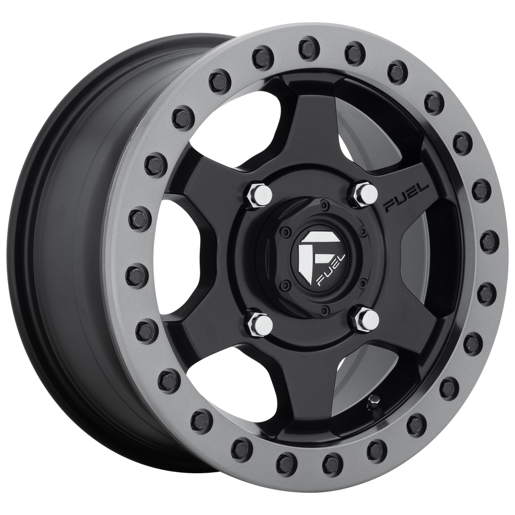 FUEL UTV D914 GATLING BEADLOCK 15X7 FUEL 4X156 MT-BLK 55MM