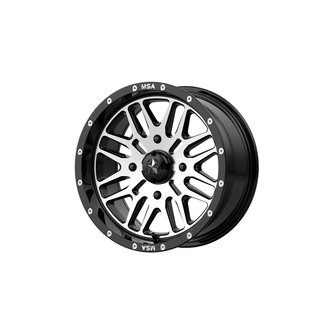 M38 BRUTE 18X7 4X156 G-BLK MACH 10MM