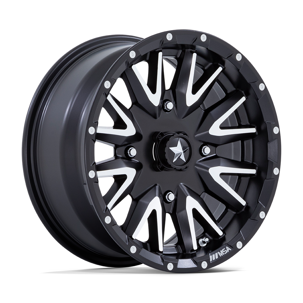 M49 CREED 14X7 4X156 115 +10 M-BLK MCH