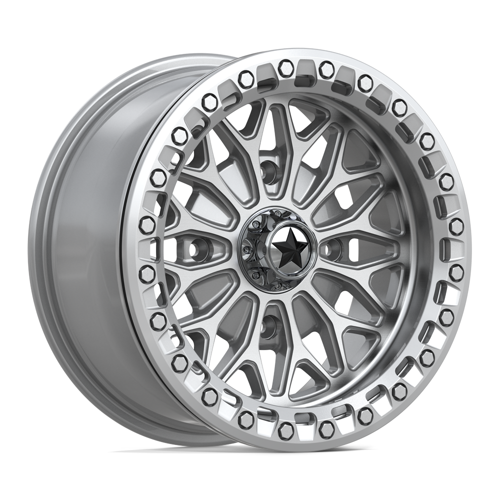 MA53 BOLO UTV BEADLOCK 15X7 5X4.5 72 +38 G-SLV-MCH