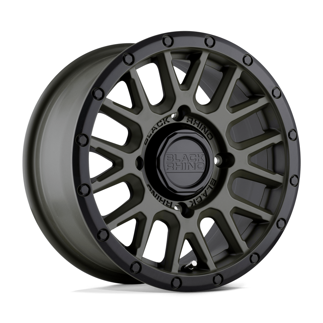 BLACK RHINO LA PAZ UTV BRU-LAP 15X7 4X136 +36 106 OD GRN BLK