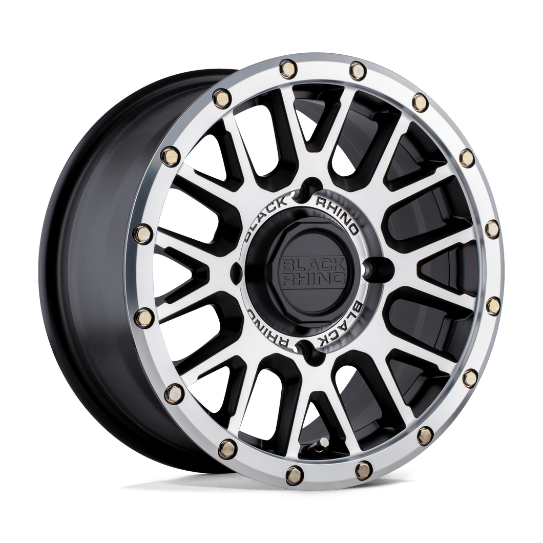 BLACK RHINO UTV BRU-BULPZ 14X7 4X156 SGL-BLK-MACH 51MM