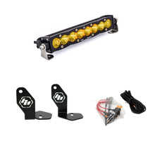 Load image into Gallery viewer, Polaris RZR Pro-R 10 inch S8 Hood Mount Kit Amber Baja Designs
