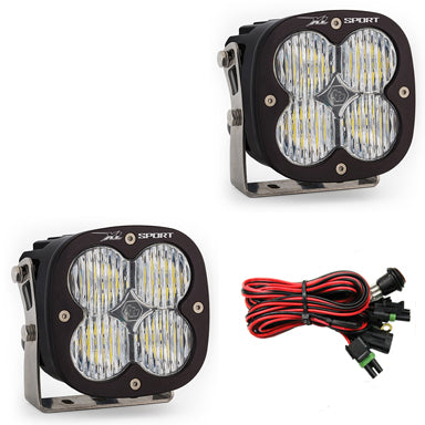 XL-Sport Series LED Light Pods Wide Cornering Pattern Pair Baja Designs