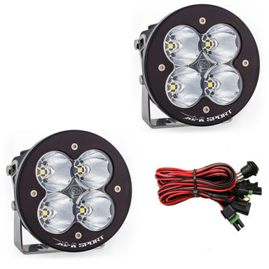 XL-R Sport Series LED Light Pods High Speed Spot Pattern Pair Baja Designs