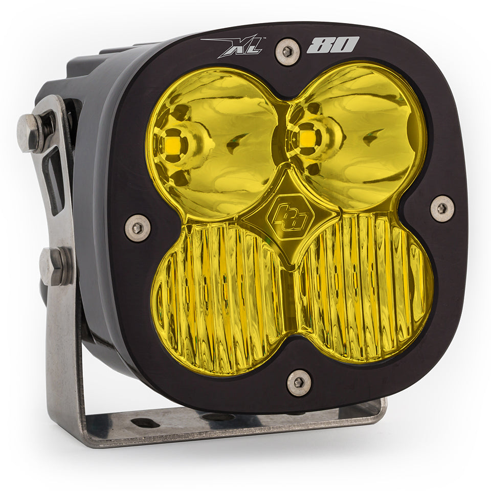 XL80 Driving/Combo LED Light Pods Amber Lens Spot Each Baja Designs